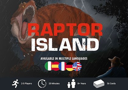 Raptor Island Card Game Key Features