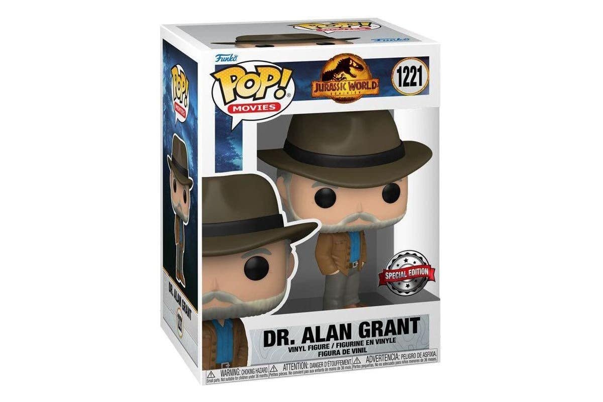 POP Funko Jurassic World Dr. Alan Grant