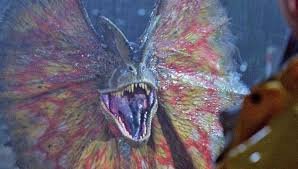 Dilophosaurus Nedry Death Movie